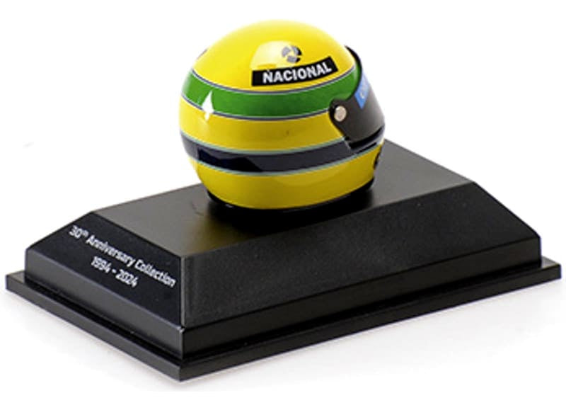 Miniatura Capacete F1 Ayrton Senna MiniChamps Mod. Sortidos