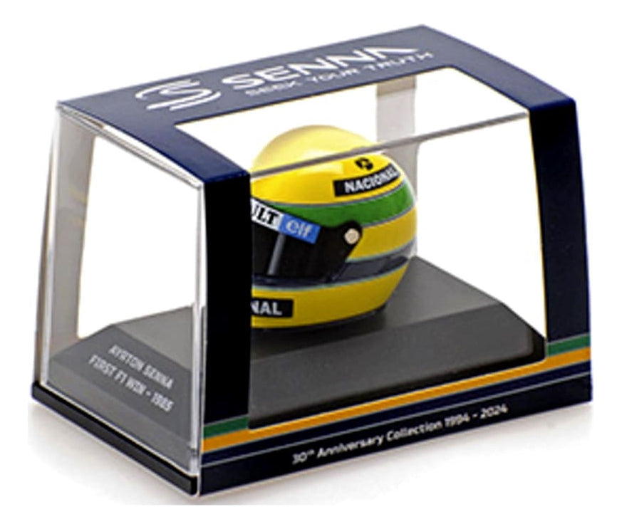 Miniatura Capacete F1 Ayrton Senna MiniChamps Mod. Sortidos