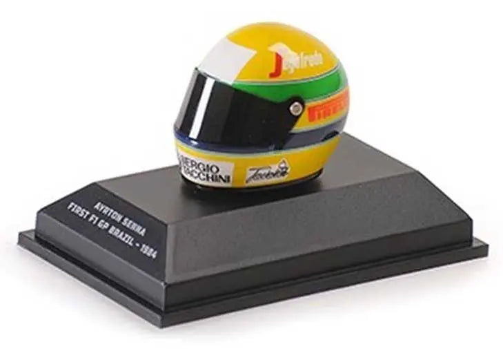 Miniatura Capacete F1 Ayrton Senna MiniChamps Mod. Sortidos