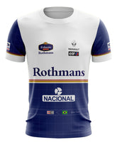 Camiseta Ayrton Senna  Camisa Formula 1 Corrida