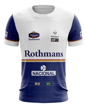 Camiseta Ayrton Senna  Camisa Formula 1 Corrida