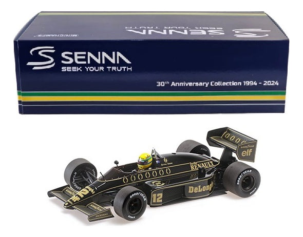 Lotus Renault 98t F1 1986 - F1 Ayrton Senna 1/18 Minichamps