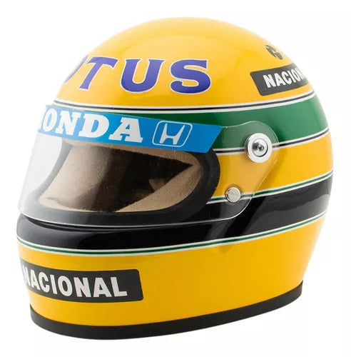 Mini Ayrton Senna Lotus Temporada 1987 / Escala 1:2